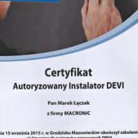certyfikat